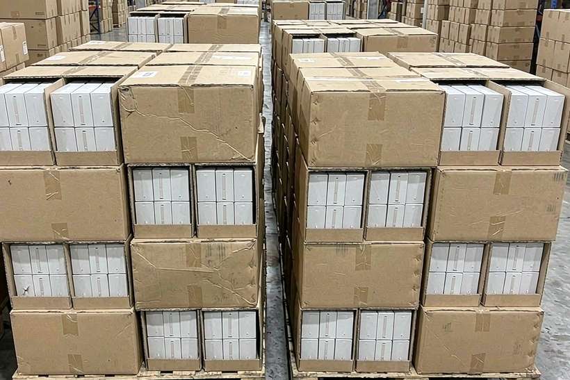 Restocking Aeku tanks — sea freight
